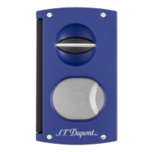 St dupont CUTTER DOUBLE LAME - MATTE OCEAN BLUE & BLACK