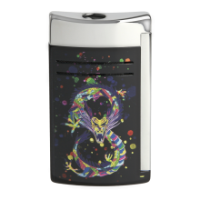 St dupont MAXIJET - DRAGON SHINY BLACK&CHROME