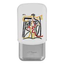 St dupont METAL BASE CIGAR CASE - PICASSO - 3 CIGARE